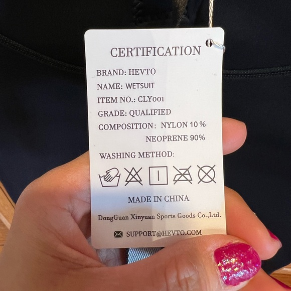 HEVTO WETSUIT JUNIOR SIZE 16 Boy - Picture 8 of 8